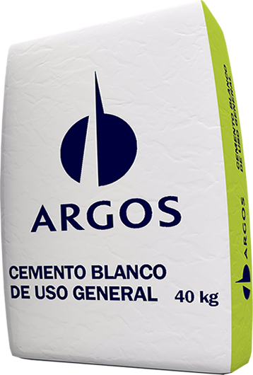 CEMENTO BLANCO ARGOS x 40KLS – Construmole